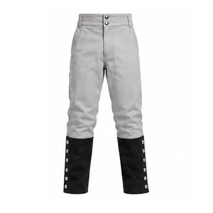 Pantalon classique coupe droite inspiré des guerres napoléoniennes, design historique, coutures soignées, forme confortable, écologique et respirant - Product Image 1