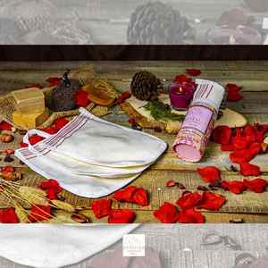 Private Label Viscose Material <b>Scrubber</b> Gloves Comfortable Exfoliating <b>Bath</b> Mittens for Spa <b>Bath</b> <b>Brushes</b> <b>Sponges</b> <b>Scrubbers</b> - Product Image 2