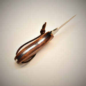 Cuchillo para ostras con mango de madera Cuchillo para ostras personalizado - Product Image 2