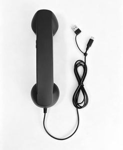 Auricular con Cable de Diseño Retro Clásico Tipo-C, Auricular Telefónico con Micrófono, Compatible con MS Teams - Product Image 2