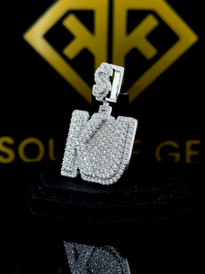 Colgante Hip Hop con nombre personalizado, colgante Hip Hop con nombre personalizado para hombre, colgante Moissanite, joyería Hip Hop Ice Out - Product Image 5