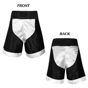 ชุดเสื้อกั๊กและกางเกงขาสั้นคิกบ็อกซิ่งแบบยูนิเซ็กซ์ โพลีเอสเตอร์ 100% คุณภาพสูง แห้งเร็ว ระบายอากาศดี  แบบเรียบ  รับผลิตตามสั่ง  ชุดศิลปะการต่อสู้ ขายส่ง - Product Image 3