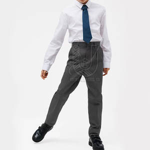 ชุดนักเรียนชายฤดูร้อน ชุดนักเรียนประถม คุณภาพสูง เสื้อแขนสั้นน้ำหนักเบา กางเกงนักเรียน โพลีเอสเตอร์/คอตตอน ลดราคาออนไลน์ - Product Image 2