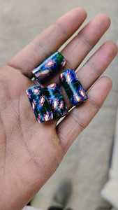 Cuentas de vidrio millefiori hechas a medida en colores surtidos para diseñadores de joyas de cuentas africanas y tienda de cuentas para reventa - Product Image 2