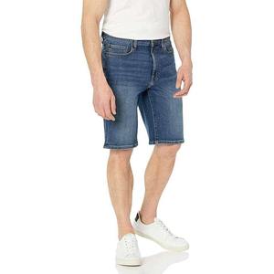 Dernière vente hommes Shorts pantalons Slim Fit décontracté court Denim hommes Jeans hommes lavé Denim Shorts été Slim Fit à la mode court - Product Image 2