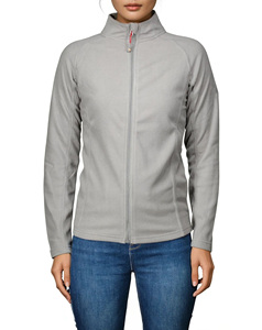 Chaqueta de lana cómoda para exteriores de invierno a la moda para mujer, chaqueta deportiva de cuello alto con cremallera suave con logotipo personalizado - Product Image 5