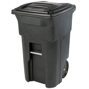 Contenedor de Basura Rectangular con Ruedas y Tapa, de 64 Galones, Moldeado Rotacionalmente - Product Image 4