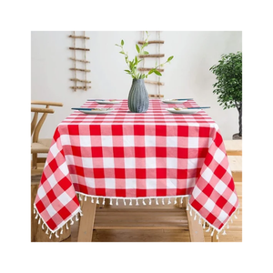 Nappe Moderne en Coton à Pois Noirs et Blancs 140x240cm 200 GSM pour Hôtels, Restaurants, Vente en Gros, Décorations et Spas - Product Image 6