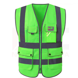Chaleco de seguridad de alta visibilidad Ropa DE SEGURIDAD Chaleco reflectante de trabajo Bolsillos múltiples Ropa DE TRABAJO Seguridad. - Product Image 3