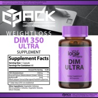 One Solution LLC USA Origin Dim 350 Ultra Cápsulas, Suplemento Dietético de Dinndolilmetano para Adultos - 60 Cápsulas, Caducidad de 36 Meses
