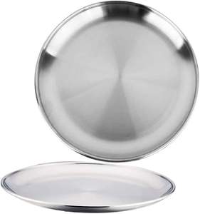 Plateau en métal artisanal d'approvisionnement direct d'usine pour plats de service cuisines traditionnelles et modernes disponibles à la vente - Product Image 3