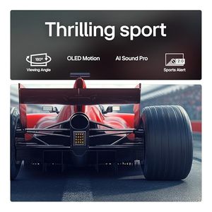 Televisor Inteligente 4K UHD de 83 Pulgadas con Frecuencia de Actualización de 120Hz, Retroiluminación LED, Carcasa Negra, Televisión HD de Plasma - Product Image 6