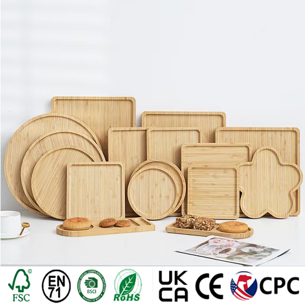 In Stock Custom Solid Wood Tray