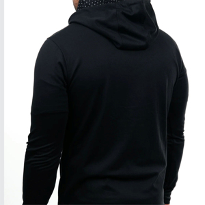 Sudadera con capucha de gran tamaño para hombre cómodo hombro caído 500 Gsm tela francesa 100% algodón 500 Gsm tela francesa invierno - Product Image 4