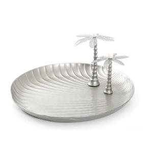 Juego de dos Bandejas para servir té y café de alta calidad estándar para el hogar, Hotel, restaurante, bandeja para servir con acabado esmaltado - Product Image 2