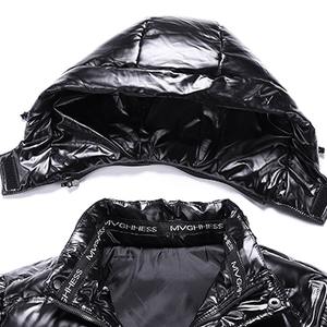 Chaqueta acolchada de poliéster y nailon de alta calidad para hombre, estilo de moda personalizado, diseña tu propia chaqueta para el invierno - Product Image 6