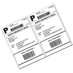 High Quality Custom <strong>Printing</strong> Waterproof A4 Size Vinyl Barcode <strong>Sticker</strong> Adhesive Label - Product Image 1