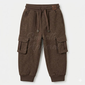 Pantalon de jogging décontracté pour garçons de haute qualité, design moderne et élégant, confortable, respirant, léger, 100% coton, pour une utilisation en extérieur et en intérieur - Product Image 6