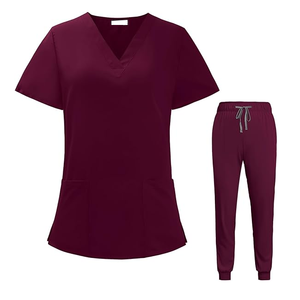 Ensemble de tenues médicales unisexes 2025 à séchage rapide et confortables pour hôpitaux dentaires - Collection TOOTH en tissu tissé pour infirmières - Product Image 5