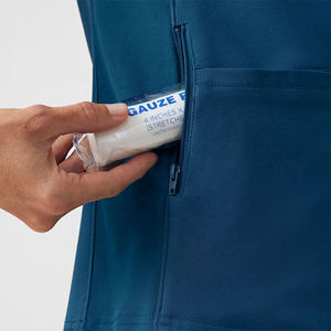 Uniformes de gommage d'infirmière à manches courtes pour hôpital, nouveau design OEM, ensembles de costumes de gommage personnalisés, uniformes hospitaliers, gommages d'infirmière médicale - Product Image 5