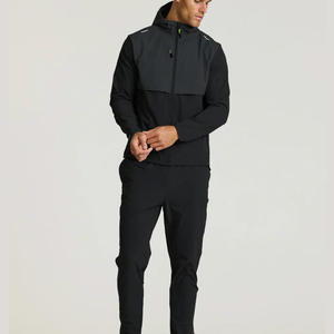 Chaqueta Deportiva con Capucha para Invierno, Ecológica, Cortavientos, Impermeable, Ligera, Elegante, para Correr, con Cremallera - Product Image 3