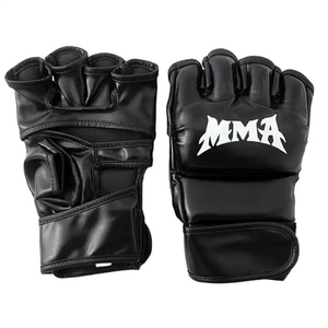 ถุงมือครึ่งนิ้วสำหรับมวยไทย, ถุงมือชกมวยหนังวัวแท้ - Product Image 5