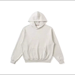 เสื้อฮู้ดซิปเต็มตัวสำหรับฤดูหนาว พิมพ์โลโก้ได้ ผ้าคอตตอนหนา 500 GSM สองชั้น ระบายอากาศ แห้งเร็ว สีพื้น มีกระเป๋า สำหรับผู้ชาย - Product Image 4