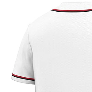 Quick Dry Custom Baseball Uniform Jersey Breathable 100% <b>Polyester</b> <b>Shirts</b> Crew Neck Customized Color Design Baseball Softball - Product Image 6