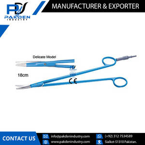 Tijeras delicadas bipolares de acero inoxidable de alta calidad del mejor proveedor al por mayor, tijeras delicadas bipolares de tamaño personalizado - Product Image 2