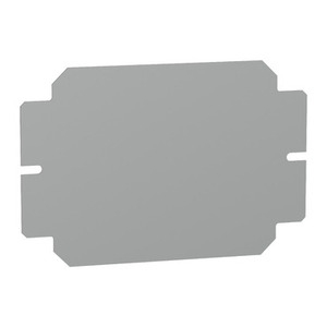 Per SCHNEIDER ELECTRIC NSYMM12SB 150x200mm Piastra di Montaggio in Acciaio Zincato Liscia per Apparecchiature Elettriche - Product Image 1