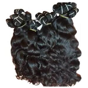 Remy Vietnam Bouncy Curls Hair Bundle 12a Grade Alta calidad Raw Virgin Vietnamita Super Double Drawn Cabello humano - Product Image 4