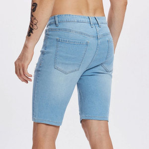 2025 hommes été Shorts déchiré jean taille haute régulier Denim Shorts - Product Image 6