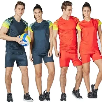 Celana pendek Bola Voli tim kosong kualitas Premium Pria Wanita pakaian latihan olahraga kit kaus voli DIY