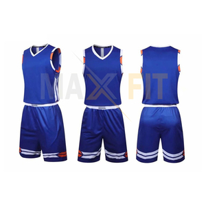 ชุดบาสเก็ตบอลสำหรับวัยรุ่นออกแบบได้ตามต้องการจาก Maxfit เสื้อบาสเก็ตบอลไซส์ใหญ่พิเศษ - Product Image 4