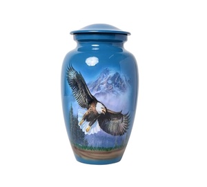 โกศอลูมิเนียมสำหรับขี้เถ้าเถ้ากระดูกมีตราประทับป้องกันช่วยให้มั่นใจได้ถึงความอุ่นใจและปลอดภัยในระยะยาว - Product Image 1