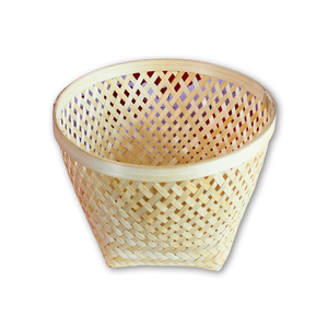 สินค้าขายดีฝีมือเหนือกาลเวลา: ตะกร้าไม้ไผ่ที่สวยงามสำหรับทุกการใช้งานที่ส่งออกจากเวียดนาม - Product Image 1