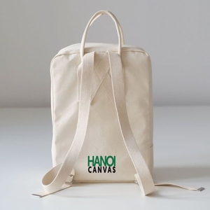 Classic <b>Canvas</b> Unisex <b>Backpack</b> Eco-Friendly Customized OEM ODM Soft Design Wholesale From Vietnamese Manufacturer - Product Image 2
