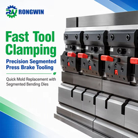 Presse plieuse CNC de haute précision RONGWIN RWP-NC avec angle variable pour pièces d'ascenseur