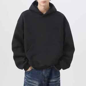 Haute qualité hommes sweats à capuche sweats unisexe rue pull sweats à capuche personnalisés broderie Logo blanc hommes sweats à capuche - Product Image 5