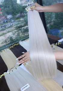 Cheveux bruts vietnamiens de qualité supérieure Ondulés naturels sans perte de cheveux Extrémités saines doublement étirées et doublement étirées pour l'exportation - Product Image 5