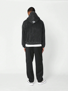 Sudaderas con Capucha y Cremallera Vintage con Logotipo Personalizado, 500 GSM, Algodón, Cierre de Cremallera, Tallas Grandes, Lisas, Lavado Ácido - Product Image 5