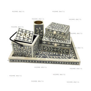 Attractive Design Mabkhara With Oud Box And Tray In Wooden And Mother Of Pearl Work Mubkhar Oud <b>Burner</b> For Home Use - Product Image 6