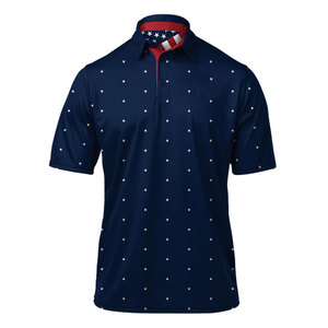 Logotipo personalizado de alta calidad para polos, proveedor de fabricación, venta al por mayor, tela de Jersey, diseño bordado, patrón sólido - Product Image 3