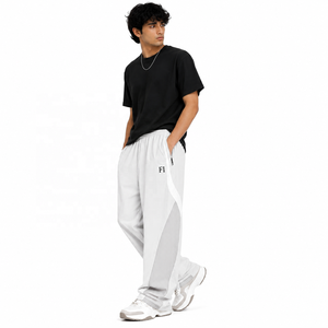 Pantalones Cargo Impermeables Personalizados al por Mayor para Hombre, Cintura Elástica, Bolsillos Laterales, Cordón de Nylon, Transpirables, Corte Relajado, Informales - Product Image 1