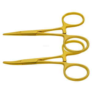 ชุดเครื่องมือผ่าตัดแบบหนีบเลือดชนิด Halsted Mosquito Hemostats ขนาด 5 นิ้ว แบบตรงและแบบโค้ง ผลิตจากสแตนเลส ได้รับการรับรองมาตรฐาน CE ISO ผู้ผลิตขายส่ง - Product Image 2