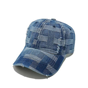 Gorras de Béisbol de Mezclilla Desgastada 100% Algodón, Personalizadas con Logotipo, Sin Estructura, Vintage, de Alta Calidad, Perfil Bajo, Ajustables - Product Image 2