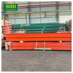 Étagères et étagères empilables de stock d'entrepôt bleu vertical en acier personnalisé de support en porte-à-faux HI de BHD au Vietnam - Product Image 1