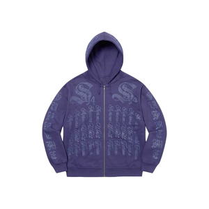 Sudadera con Capucha de Invierno para Hombre con Pedrería de Moda, Proveedor Mayorista, Estilo Urbano, Brillante, Cierre Completo, Logotipo Personalizado, Muestra Disponible - Product Image 1