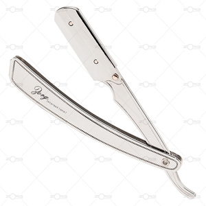 Rasoir de Salon de beauté à manche en plastique, rasoir de barbier pliable manuel, rasoir à lame unique, fabriqué par zurg International - Product Image 1