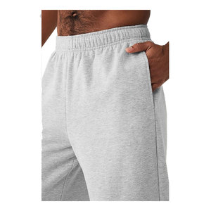 Pantalones de chándal para hombre, pantalones de chándal acampanados de algodón sólido con pretina elástica, pantalones de chándal rectos personalizados de alta calidad para exteriores - Product Image 6